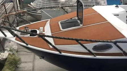 Barco de pesca de aluminio de estilo de vida de 9,6 m/30 pies/lancha rápida con motor de popa interior